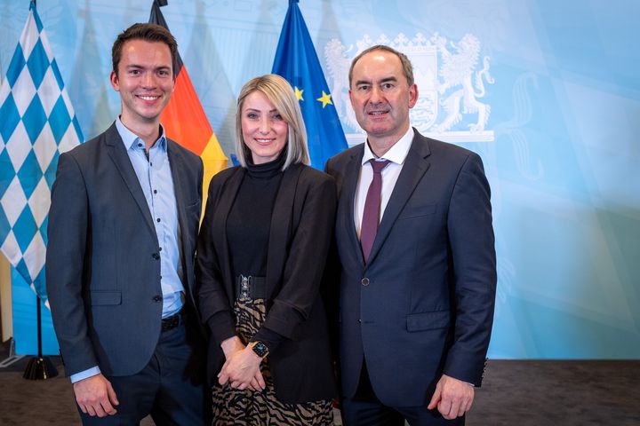 Impressionen der Verleihung der Staatsmedaille für besondere Verdienste um die Bayerische Wirtschaft.