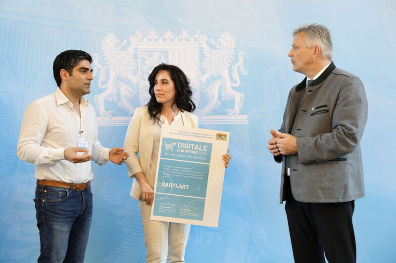 Digitale Champions im bayerischen Handel 2023