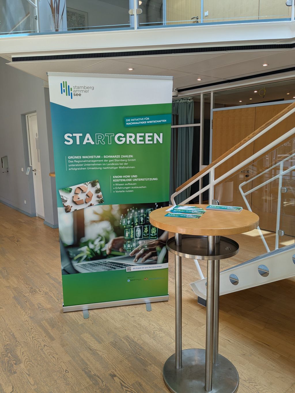 STARTGREEN-Stand auf Messe innoSTA 2025 ©Daniela Lindquist