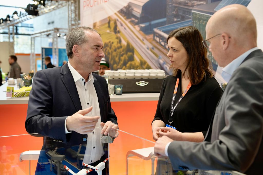 Impressionen des Besuches der Hannover Messe 2025.