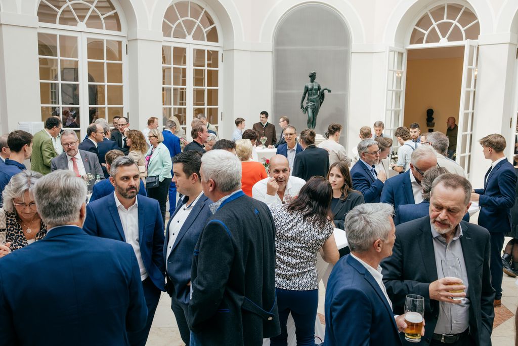 Impressionen des Bayerischen Tag des Handwerks 2025 mit anschließendem Staatsempfang.