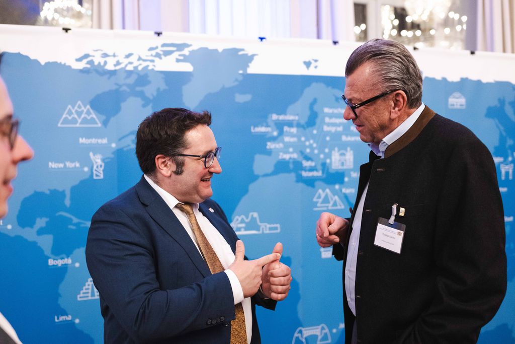 Impressionen vom Abend der Außenwirtschaft - Bayern goes global in der Residenz in München.