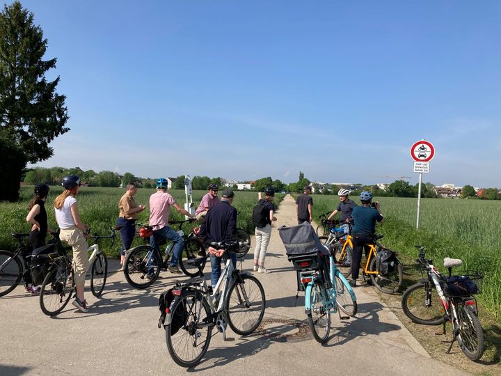 RLP Radexkursion 22.05.2023 - Wegeverbindung Pasing. @ Regionalmanagement München Südwest e.V.