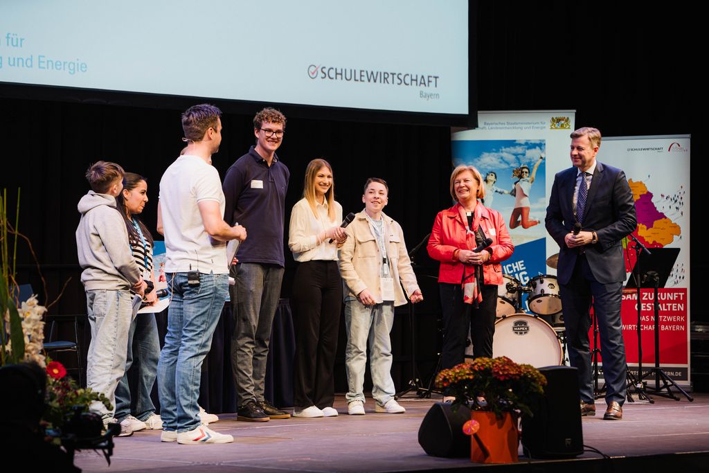 Impressionen der Schülerveranstaltungsreihe „Berufliche Bildung - Zukunft für alle“ in Hof.