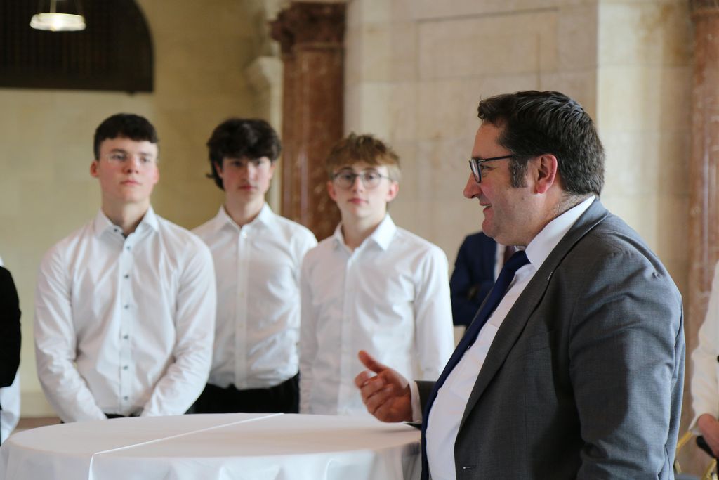 Impressionen vom Lernort Staatsregierung.