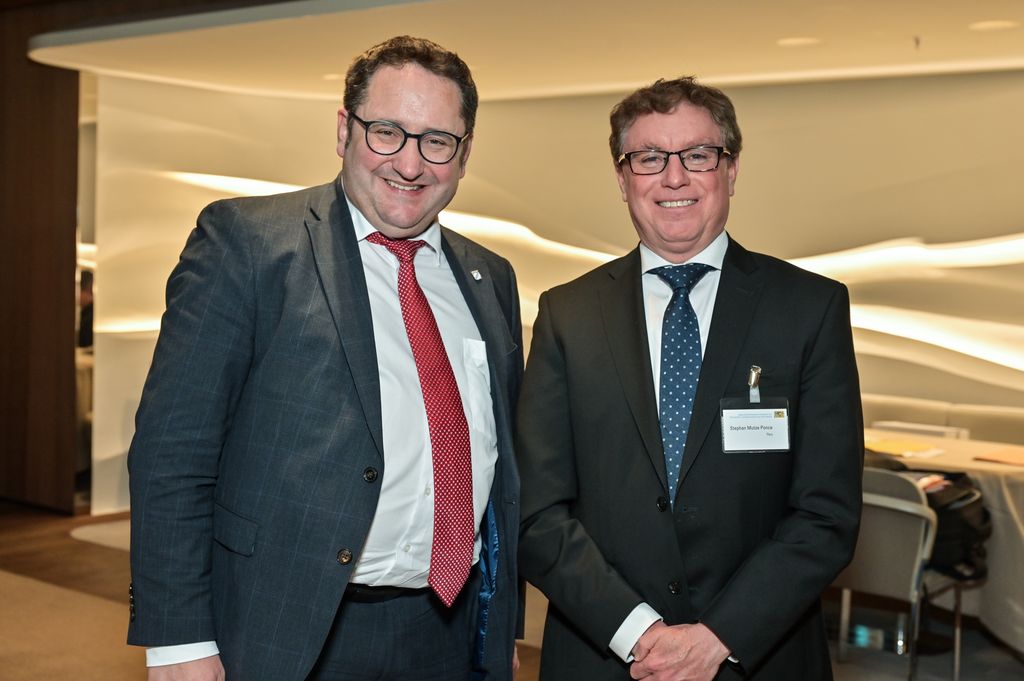 Impressionen des Abendessens mit Konsularischen Korps.