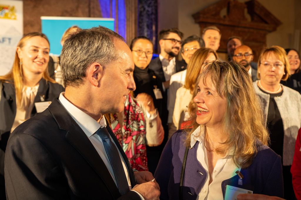 DSC01331 Impressionen des Abends der Außenwirtschaft 2026 in der Residenz München.