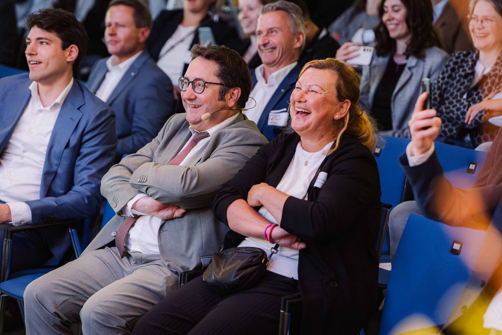 Impressionen der Schülerveranstaltungsreihe „Berufliche Bildung - Zukunft für alle“ in Hof.