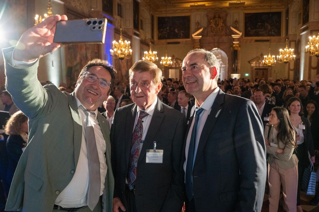 Impressionen des Abends der Außenwirtschaft 2026 in der Residenz München.