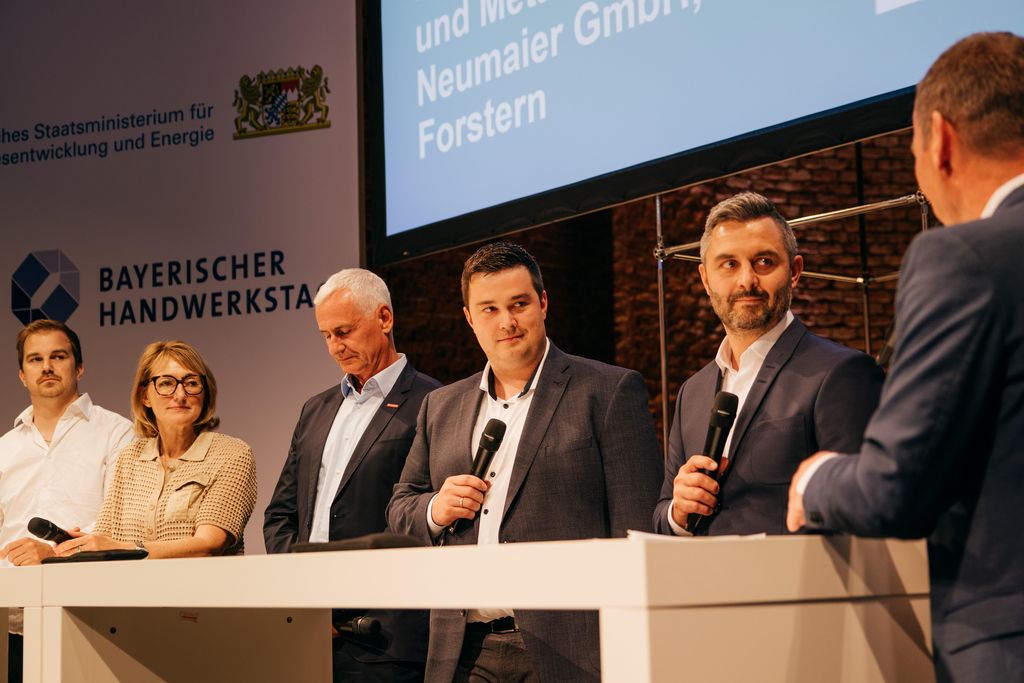 Impressionen des Bayerischen Tag des Handwerks 2025 mit anschließendem Staatsempfang.