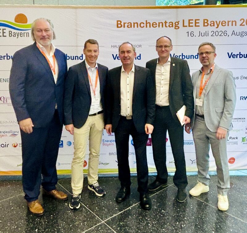 Bayerns Wirtschaftsminister Hubert Aiwanger sprach beim Branchentag von LEE Bayern. Foto: Viola Kemmer/StMWi