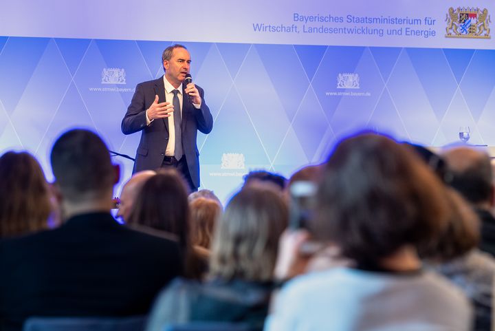 Impressionen des Abendempfangs Kultur- und Kreativwirtschaft in München.