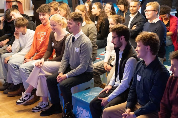 Impressionen des Bayerischen Jugendpolitiktages. 