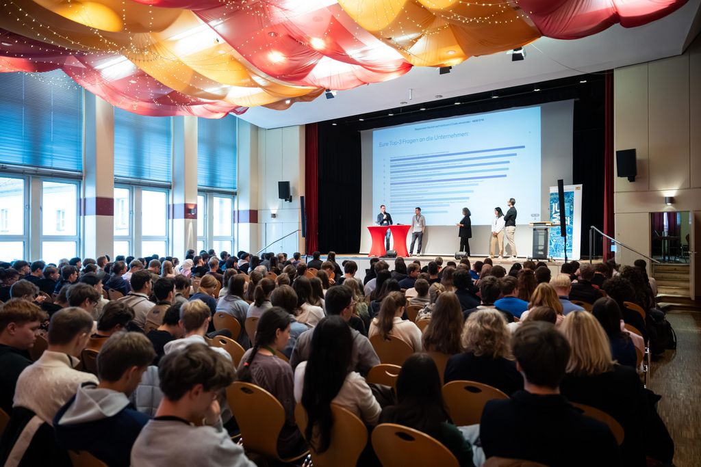 Impressionen des Jugendwirtschaftsgipfels 2025.