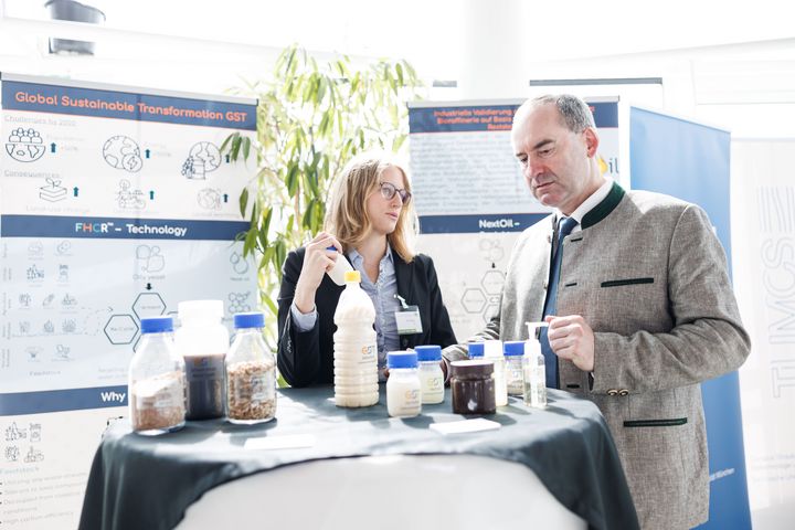 Impressionen des Forums "Zukunft.Bioökonomie.Bayern.Begreifbar" in Straubing.