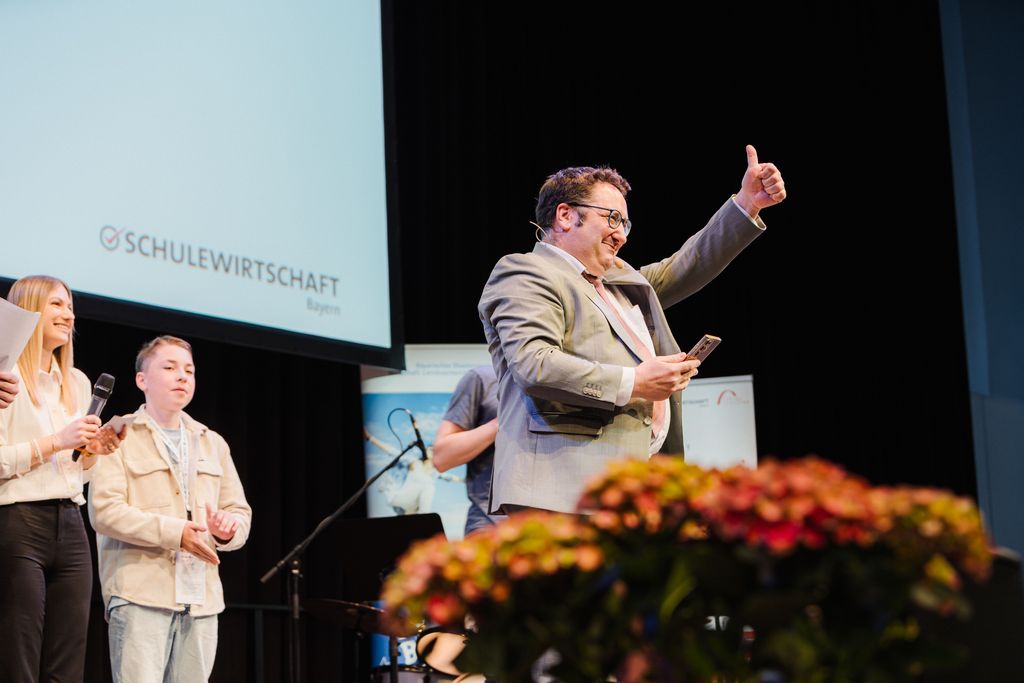 Impressionen der Schülerveranstaltungsreihe „Berufliche Bildung - Zukunft für alle“ in Hof.