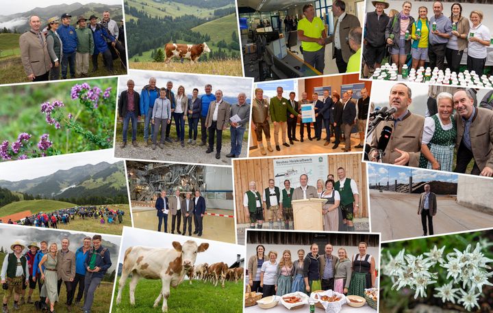 Impressionen der Arbeit von Staatsminister Hubert Aiwanger im August und September 2023.