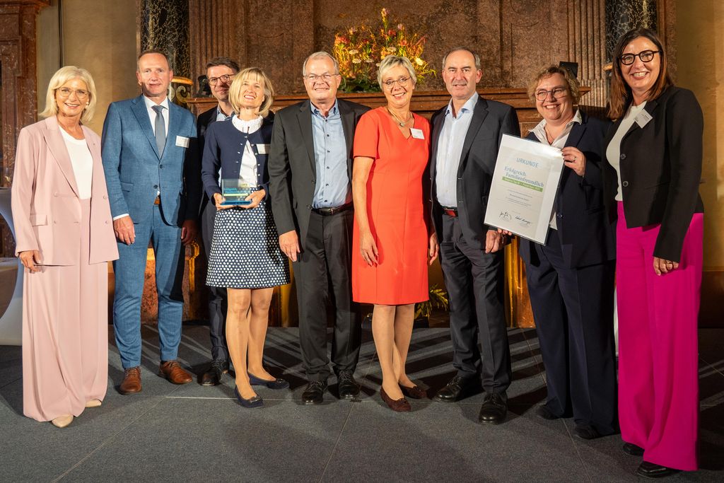 Impressionen der Preisverleihung Erfolgreich.Familienfreundlich.