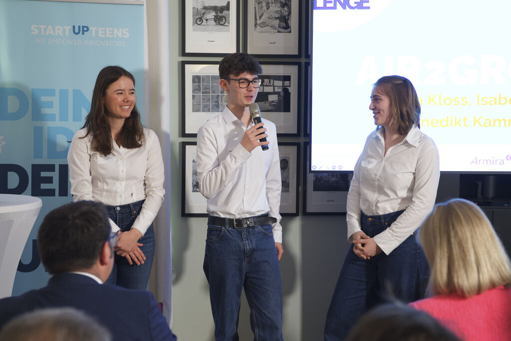 Impressionen der Startup Teens Bayern Challenge 2026.