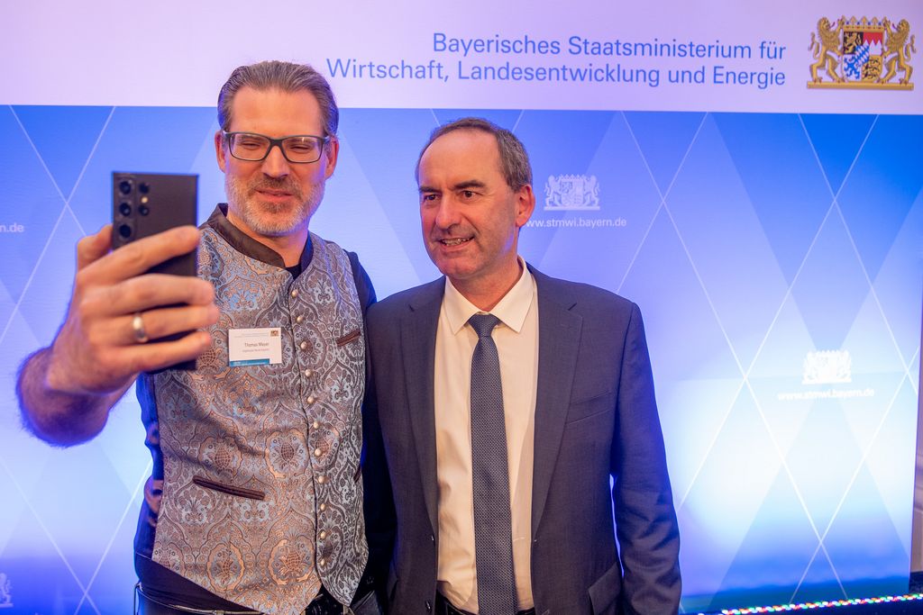 Impressionen des Abendempfangs Kultur- und Kreativwirtschaft in München.