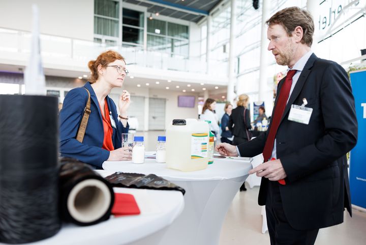 Impressionen des Forums "Zukunft.Bioökonomie.Bayern.Begreifbar" in Straubing.