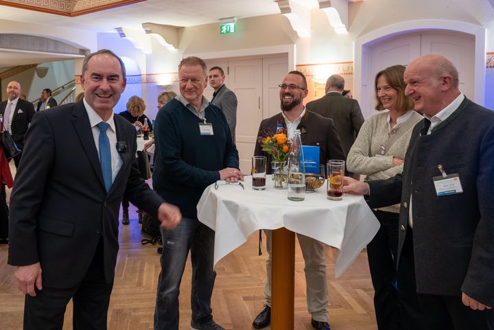 Impressionen des Staatsempfanges „Zukunft Einzelhandel – Zwischen Tradition und Innovation“ in Landshut.