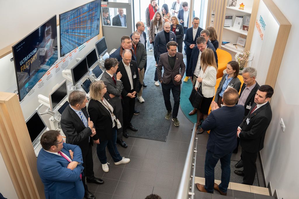 Impressionen vom Unternehmensbesuch bei Siemens Healthineers.