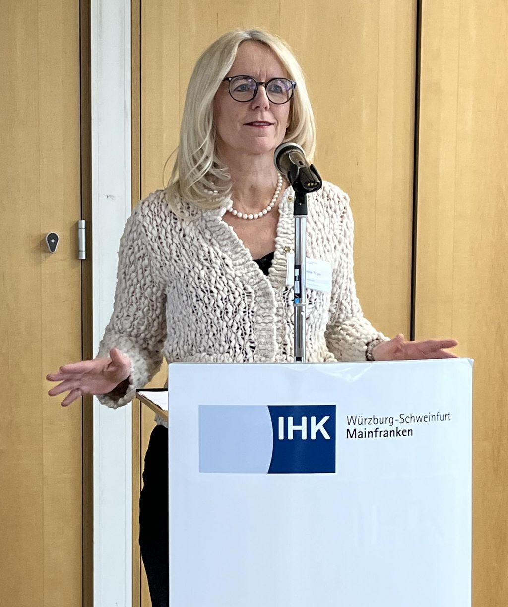 Impressionen der Veranstaltung „Erfolgreiche Transformation: Informationsveranstaltung für die Region Schweinfurt“.