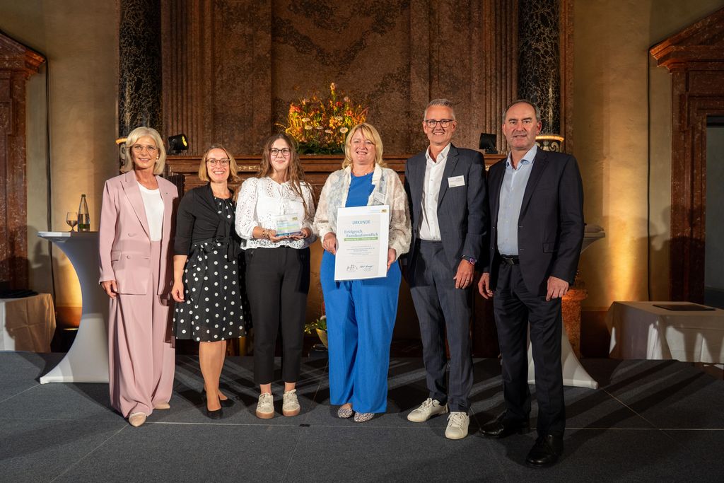 Impressionen der Preisverleihung Erfolgreich.Familienfreundlich.