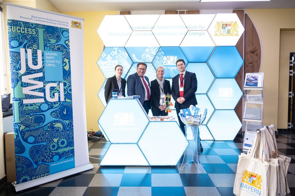 Impressionen des Jugendwirtschaftsgipfels 2025.