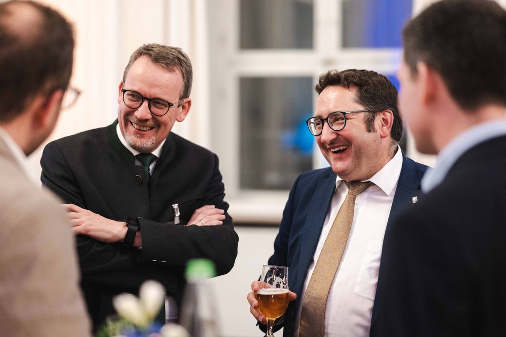 Impressionen vom Abend der Außenwirtschaft - Bayern goes global in der Residenz in München.