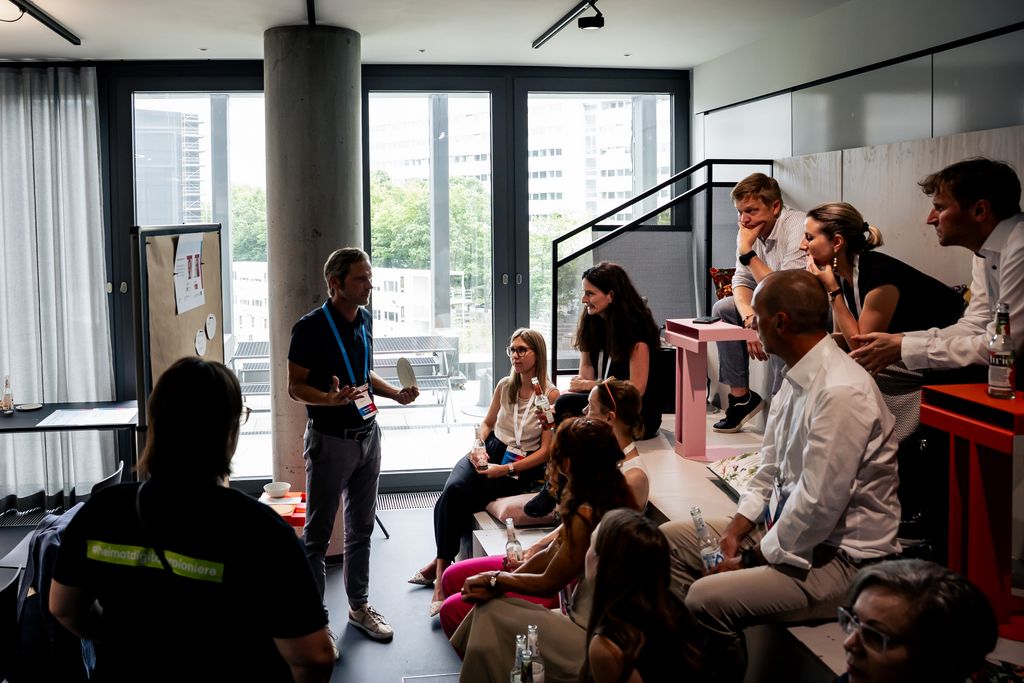 Impressionen des Gründerland Bayern Community Events. 