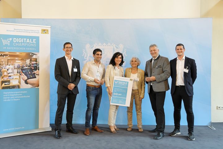 Digitale Champions im bayerischen Handel 2023