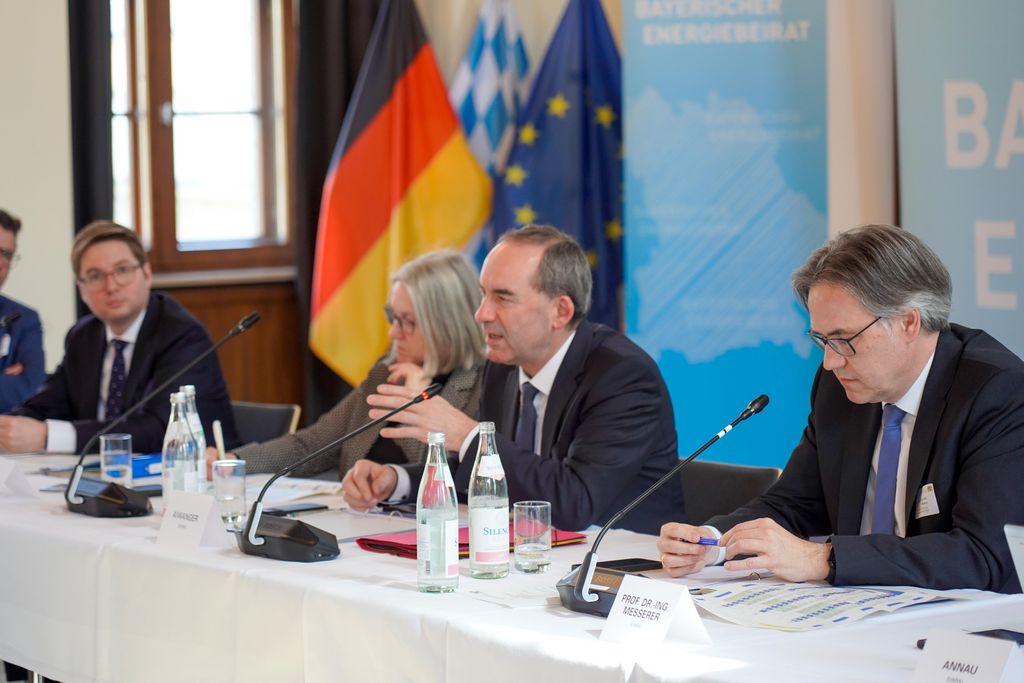 Impressionen der Sitzung des Energiebeirates 2025.