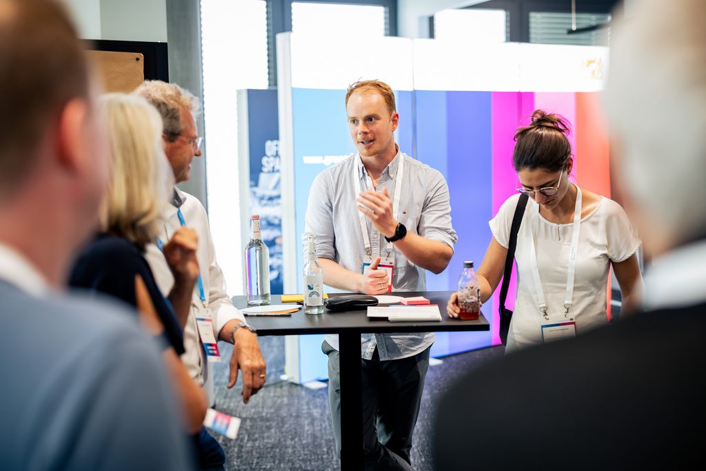 Impressionen des Gründerland Bayern Community Events. 