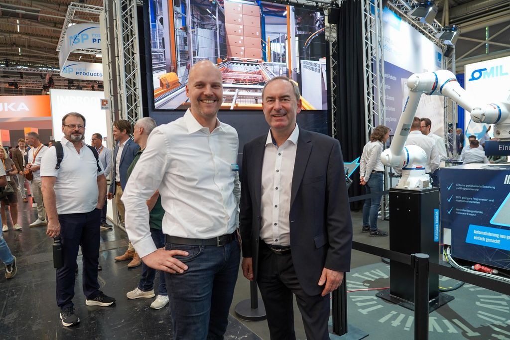 Impressionen des Messebesuchs der automatica.