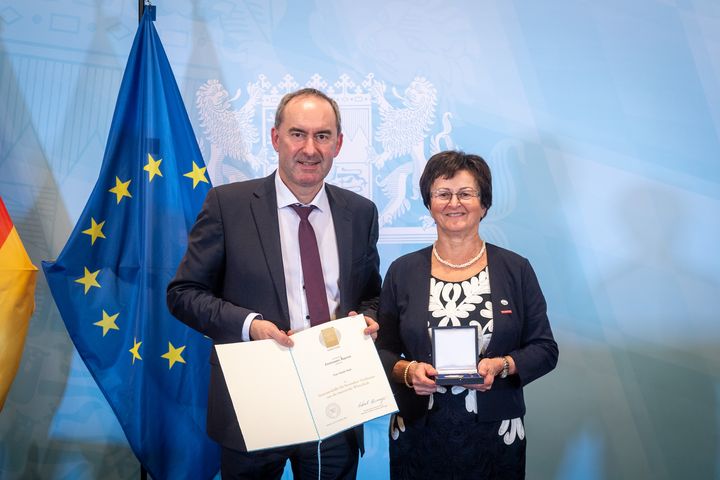 Impressionen der Verleihung der Staatsmedaille für besondere Verdienste um die Bayerische Wirtschaft.