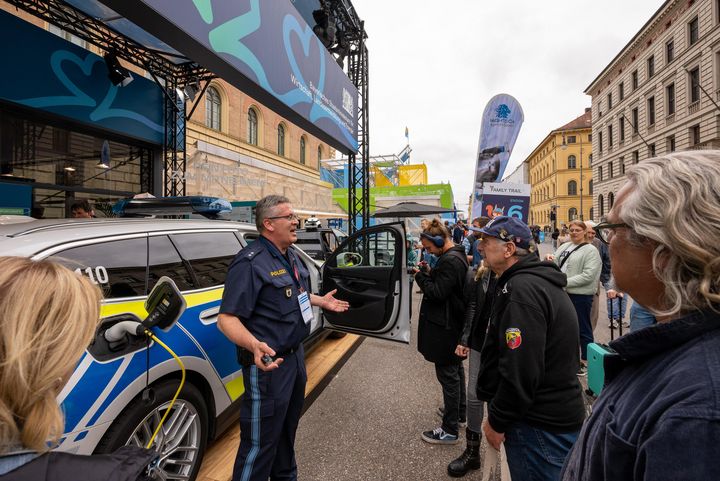 IAA 2025: Impressionen vom OpenSpace-Messestand des Bayerischen Wirtschaftsministeriums