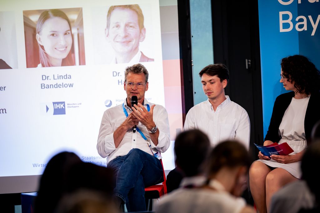 Impressionen des Gründerland Bayern Community Events. 