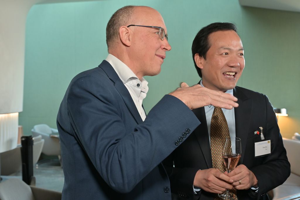 Impressionen des Abendessens mit Konsularischen Korps.