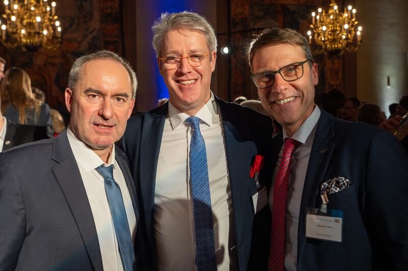 Impressionen des Abends der Außenwirtschaft 2026 in der Residenz München.