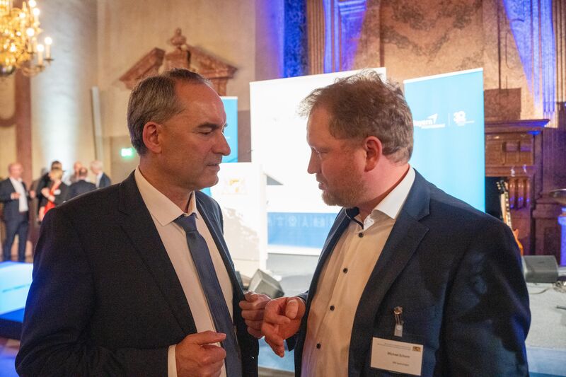 Impressionen des Abends der Außenwirtschaft 2026 in der Residenz München.