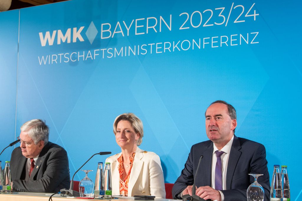 Impressionen der Wirtschaftsministerkonferenz 2024 in Landshut.