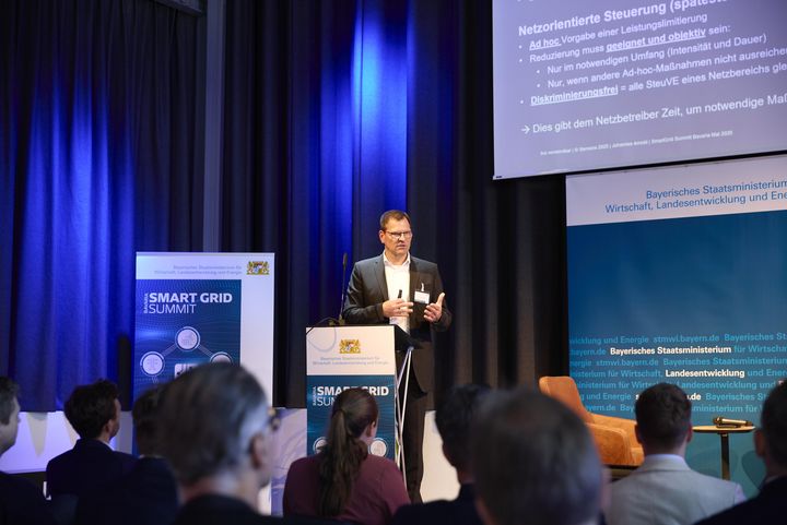 Impressionen des Smart Grid Summit Bavaria.