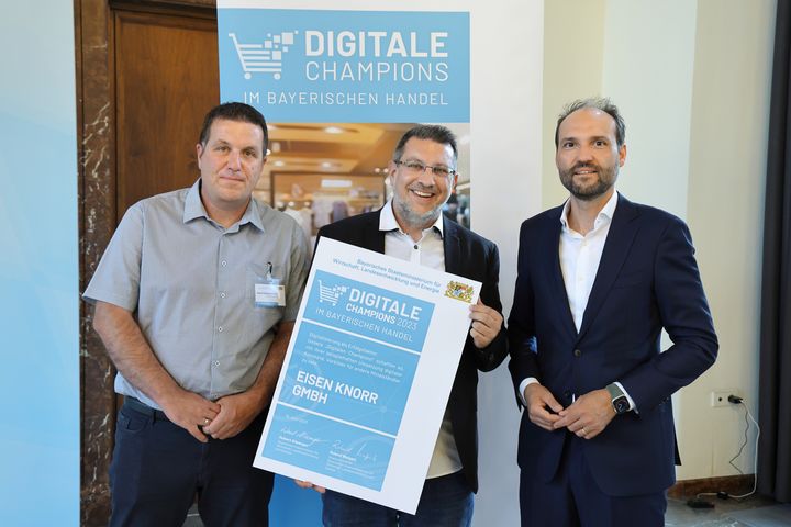 Digitale Champions im bayerischen Handel 2023